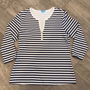 J. McLaughlin 3/4 Sleeve Top